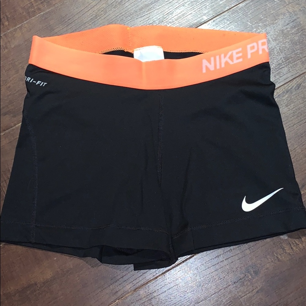 Nike pro spandex shorts